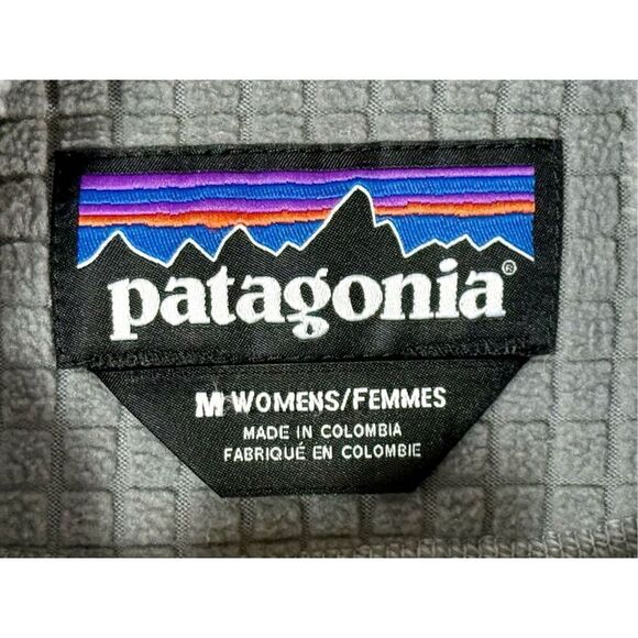 Patagonia Women's Light Gray High Collar Breathable R2 Vest Medium - Picture 5 of 10